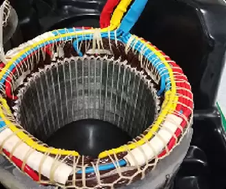Funda de fibra de vidrio recubierta de silicona utilizada para motores de veh&iacute;culos de nueva energ&iacute;a