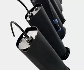 Tubo termorretr&aacute;ctil de PE libre de hal&oacute;genos utilizado para levantar el motor de la l&aacute;mpara cin&eacute;tica