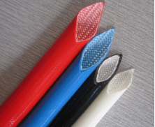 Funda de fibra de vidrio recubierta de resina de silicona-SB-SGS-40