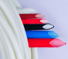 Funda de fibra de vidrio recubierta de resina de silicona-SB-SGS-70